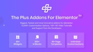 The Plus Addon for Elementor Page Builder WordPress Plugin